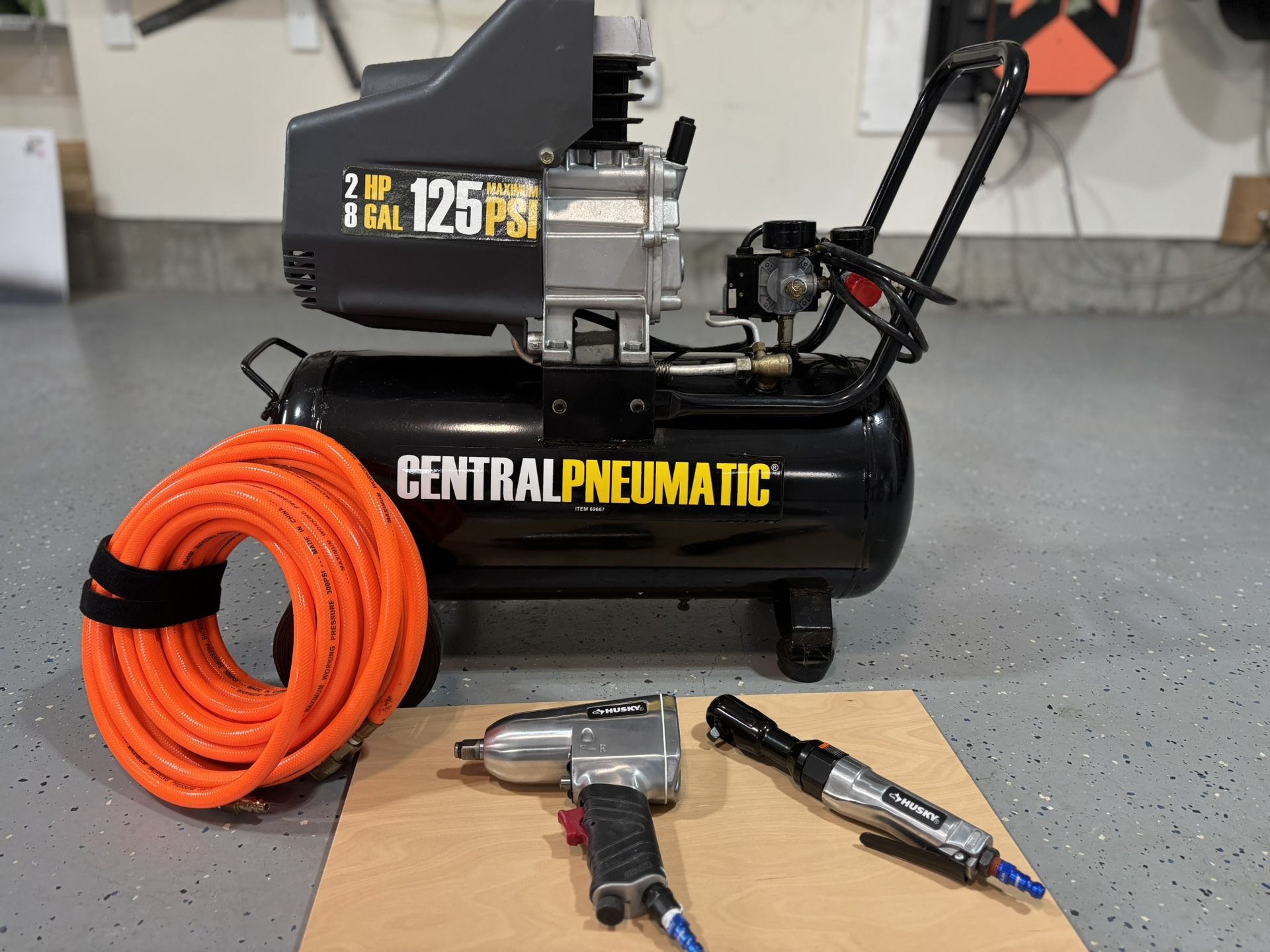 Air compressor and accessories