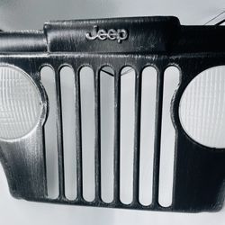 Jeep Lovers - Jeep Grill Wall Decor