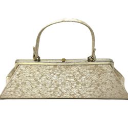 Vintage Metallic Clutch Purse 