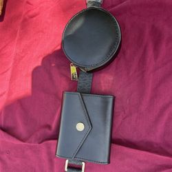 Brand New Women’s Large, Michael Kors Belt, Black, And With A Satchel Attached