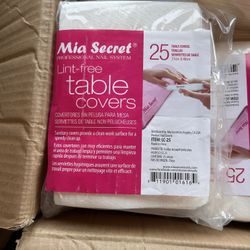 Mia Secret Lint-Free Table Covers 25count