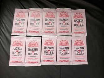 HAZBIN HOTEL SEASON TWO TRADING CARDS 2ND EDITION BOOSTER PACK LOT OF 10