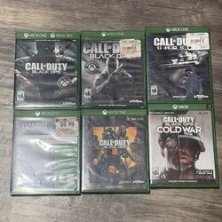 Call of duty Xbox collection 