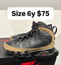 Jordan retro 6s Olive size 6y
