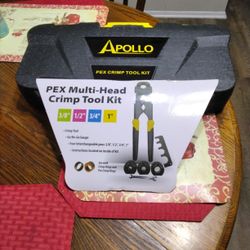 PEX Multi Head Crimping Tool Kit 