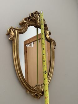 Gold mirror $15