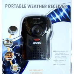 JENSEN PORTABLE WEATHER RECEIVER  MR -860