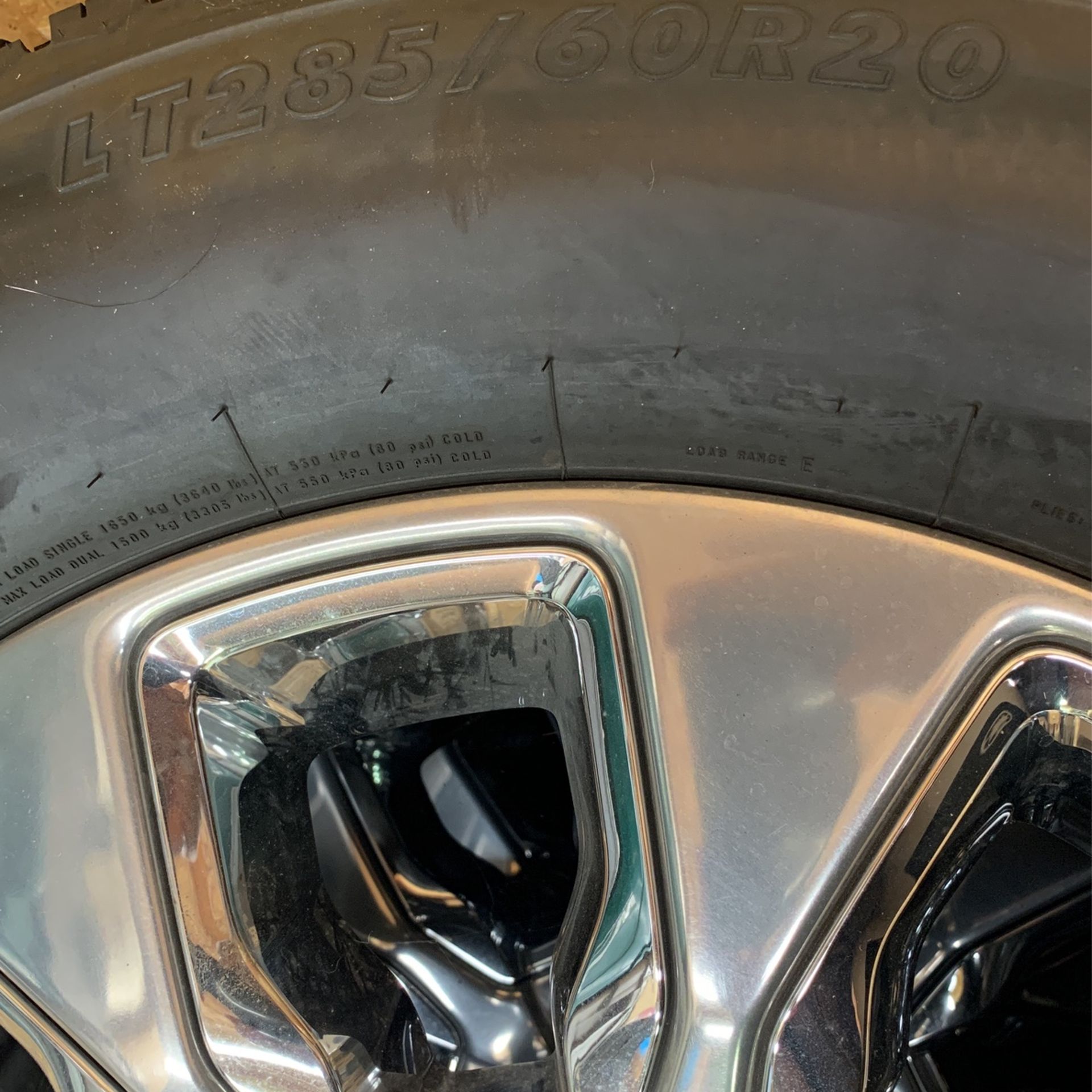 20” Dodge Ram Limited Tire And Wheel OEM Cummins 2(contact info removed)