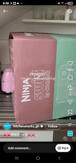 Ninja ice cream maker