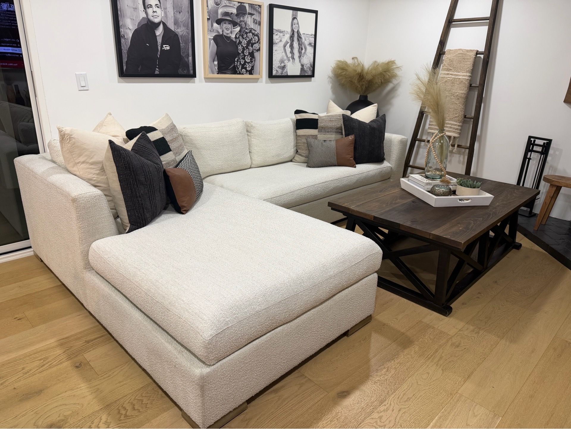 Couch and coffee table
