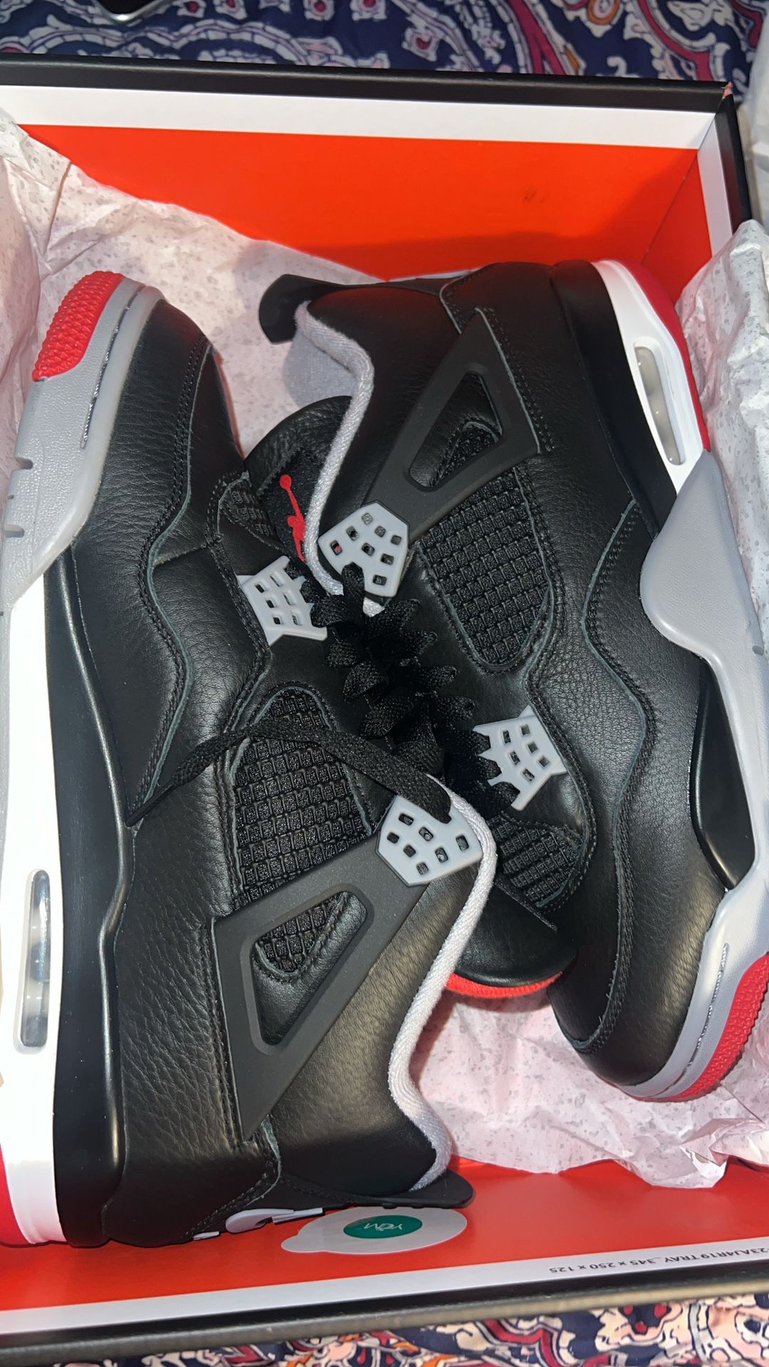 bred 4s size 10