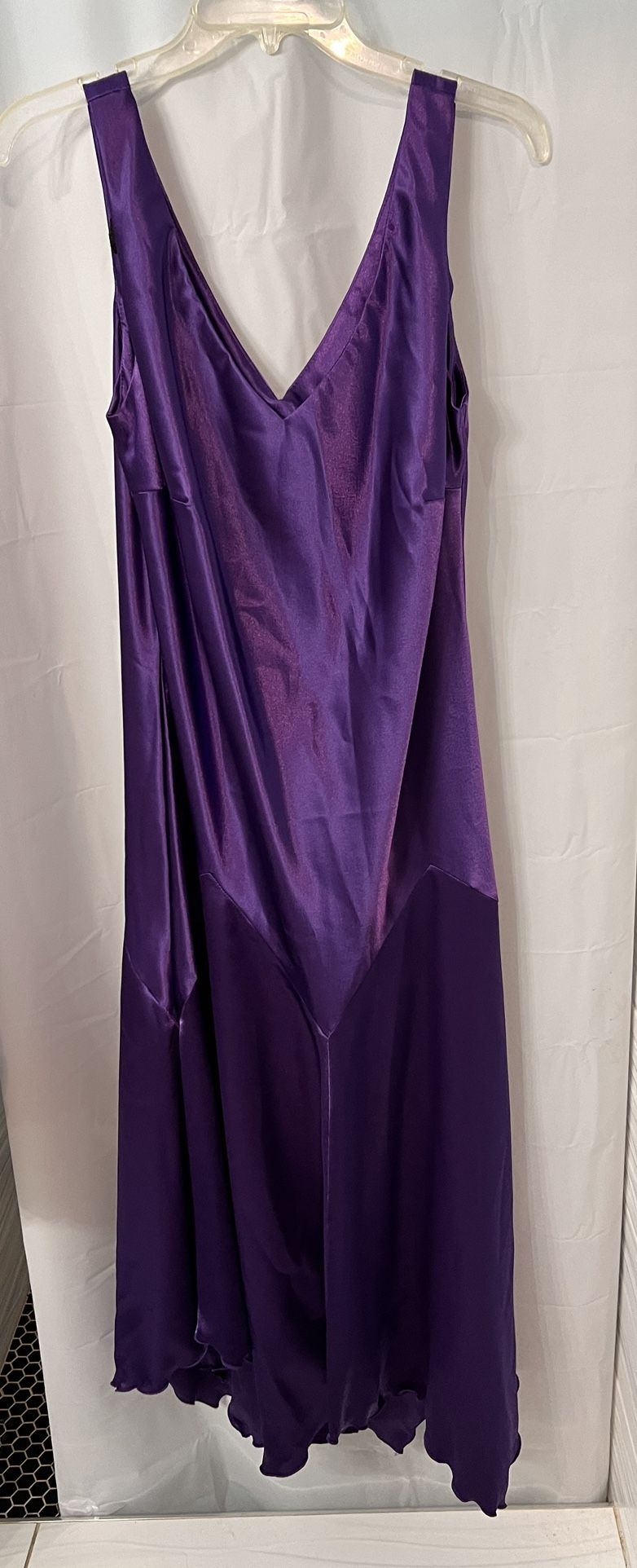 Metallic Purple Dress Wedding Cocktail Dress
