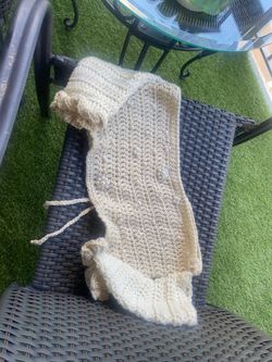 Handmadea Crochet Pearl Off-the-Shoulder Crop Top Made By My Wife (Pick Up Iselin, NJ)