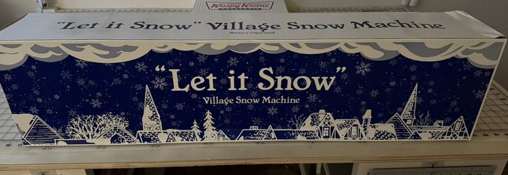 Dept 56 ‘Let It Snow” Village Snow Machine