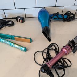 Curling Iron Blow Dryer Straightener