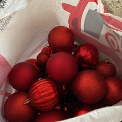 Red Christmas Decorations