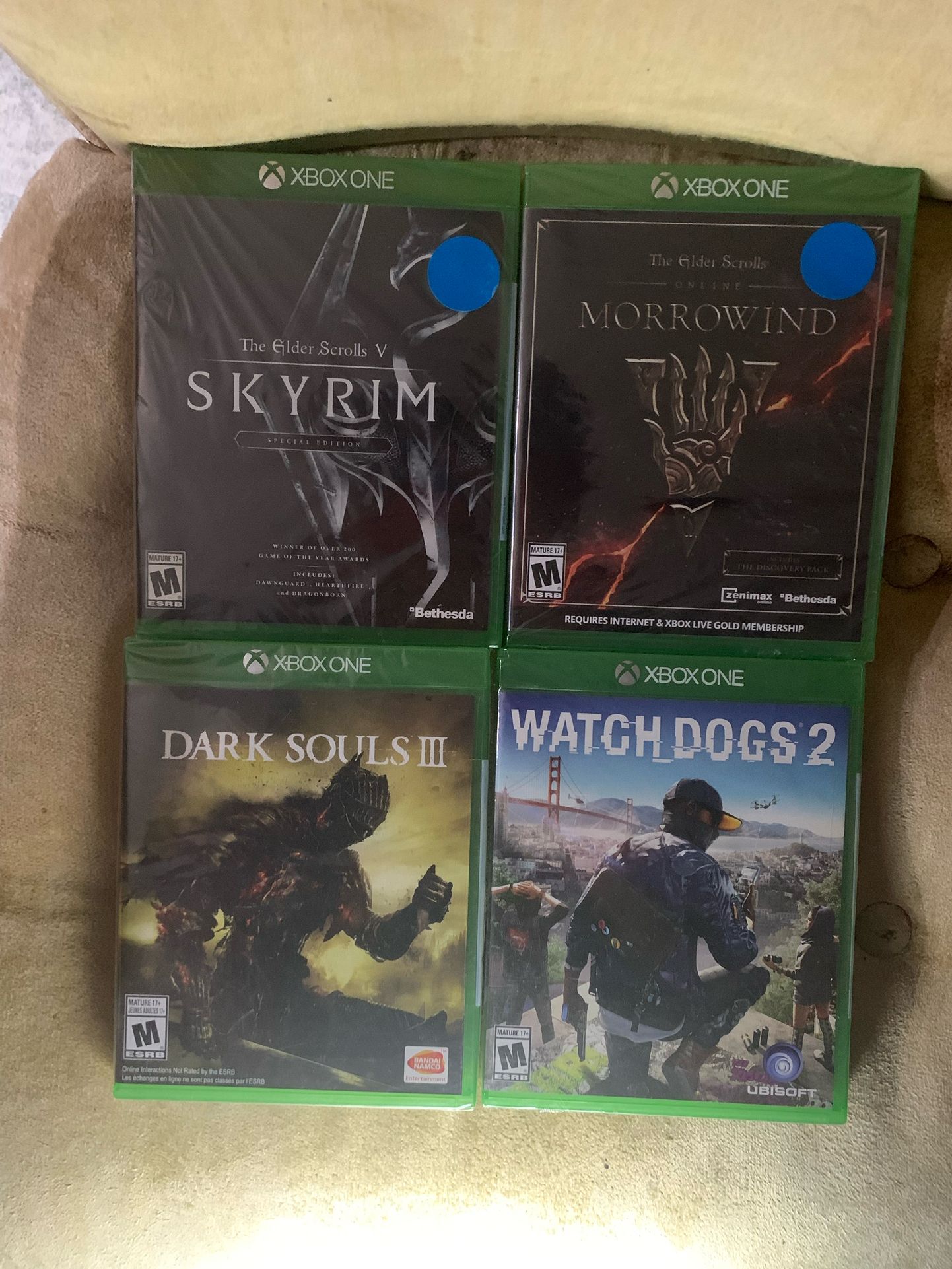 Xbox One Games Sealed 20$ Each 