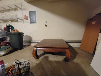 Large Wood Coffee Table