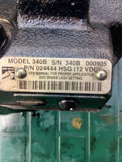 Caterpillar 3406E 14.6L  Eng Ser# 1LW01031