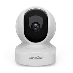 Home Security Camera, Baby Camera, 2K wansview WiFi Camera for Pet/Nanny, Motion Alerts, 2 Way Audio, Night Vision, Compatible with Alexa Echo Show, w