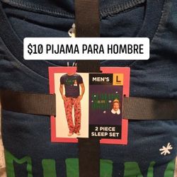 Pijama Para Hombre Talla L,  Por Favor Personas Seriamente Interesadas 