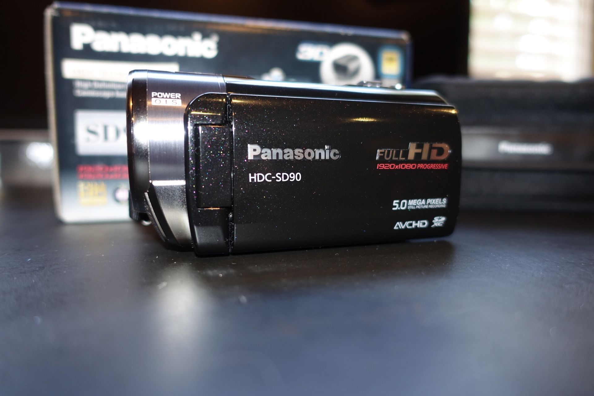 Panasonic HDC- SD90K High Definition HD 3D Camcorder