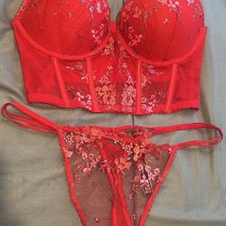Victoria’s Secret Corset & Panty 