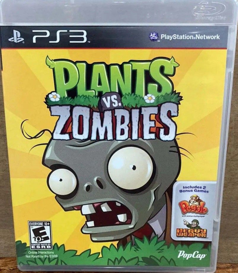Plants Vs Zombies For PlayStation 3