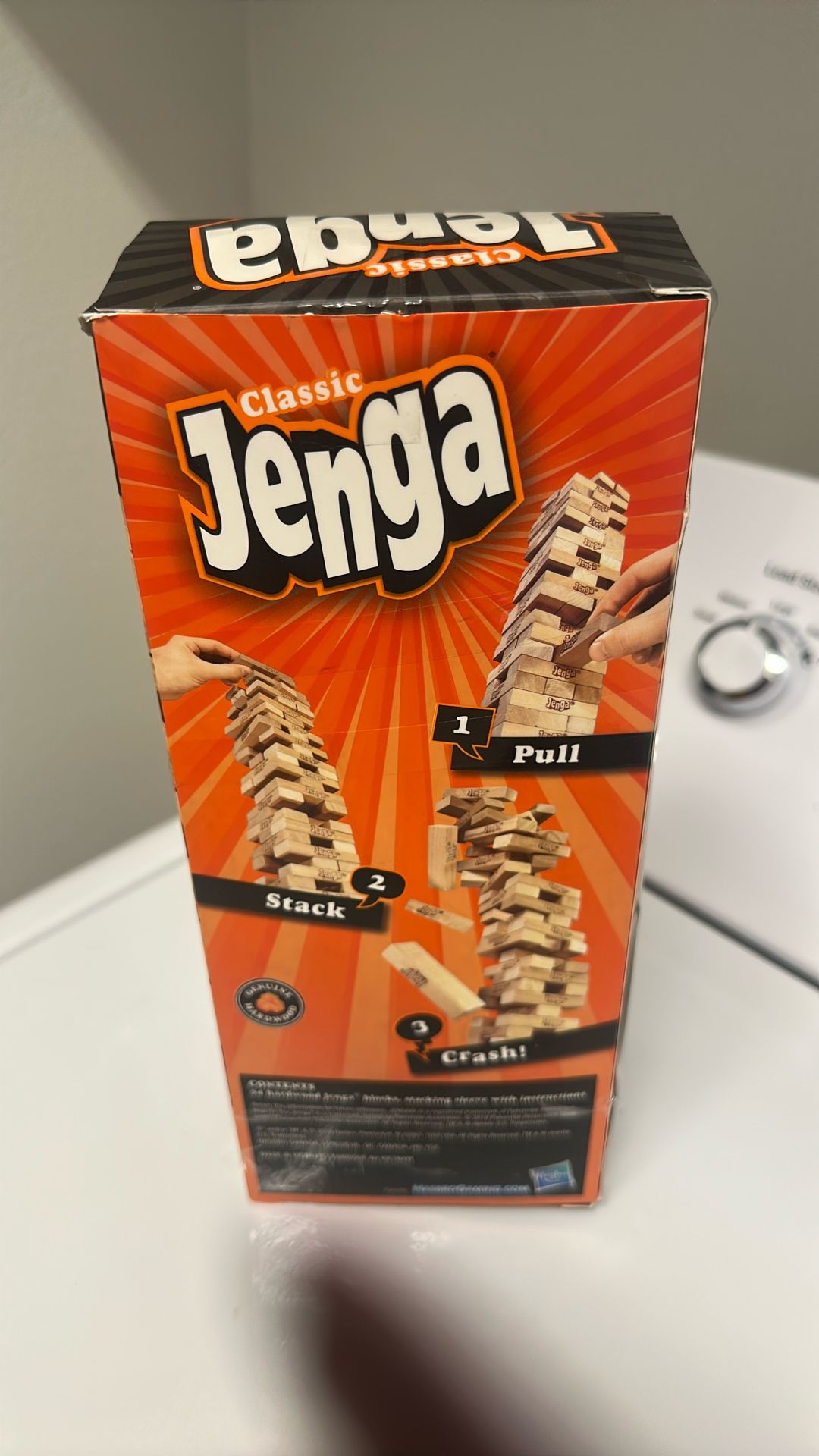 Jenga Classic Block Game.