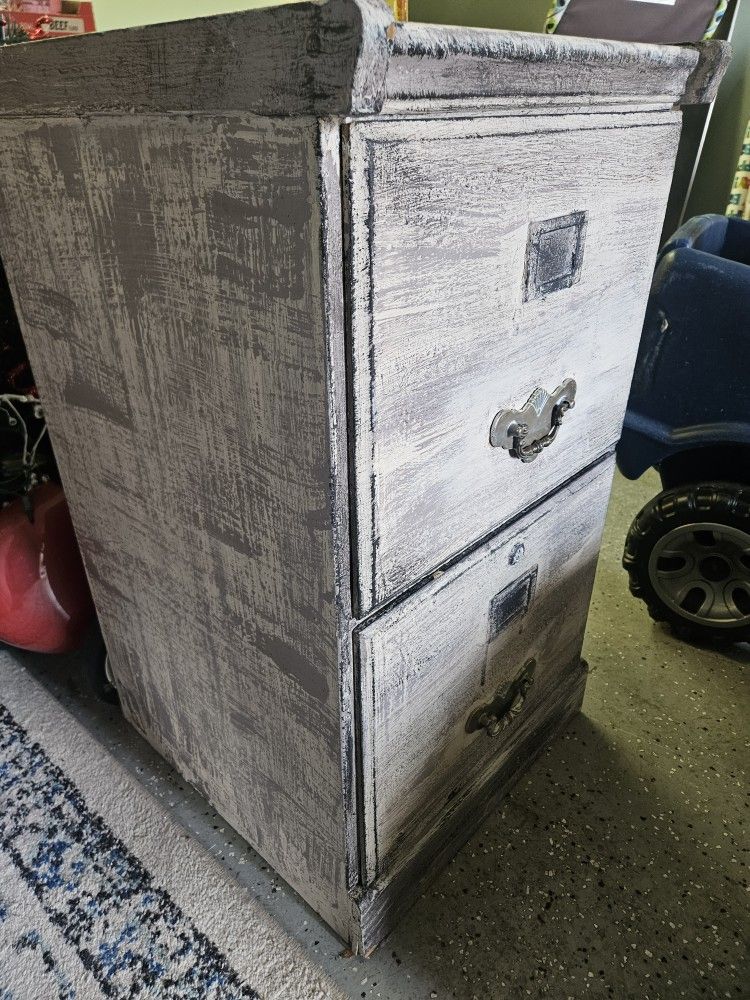 Chalk Paint File Cabinet