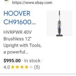 The Hoover Ch91600 Commercial Vacuum