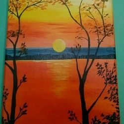 Sunset Painting