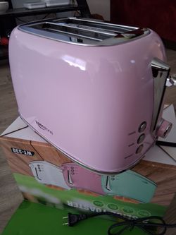 Pink 2 Slice Toaster ,Keenstone