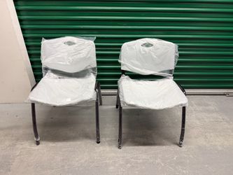 Stackable Office Chairs Set of 2