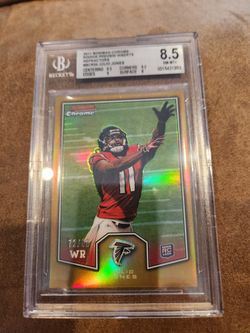JULIO JONES 2011 BOWMAN CHROME 72/99 REFRACTOR
