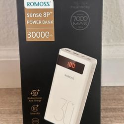 30000mAh Fast Charge Power Bank 