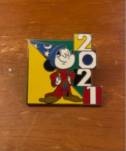 Disney 2021 Sorcerer Mickey Enamel Pin