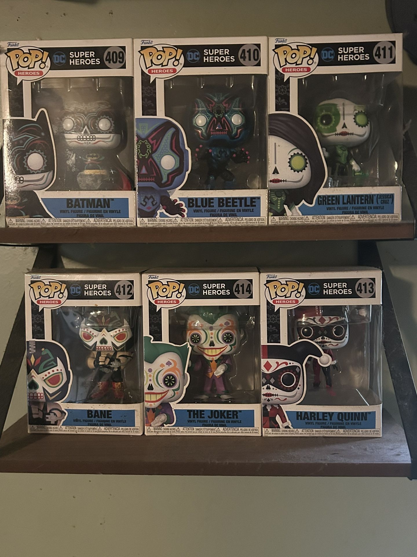 Batman Sugar Skull Funko Collection