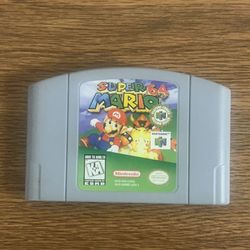 Super Mario 64 for Nintendo 64 N64 Authentic Cartridge Tested Working