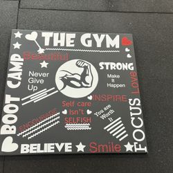 Motivation Gym Poster 
