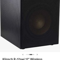 Klipsch 12” Wireless Subwoofer