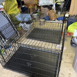 Xtra large folding dog crates