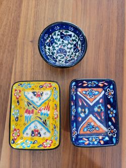 Turkish Hand Painted Dishes