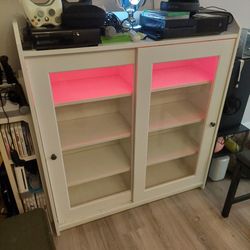 IKEA Cabinet w/ LEDs 