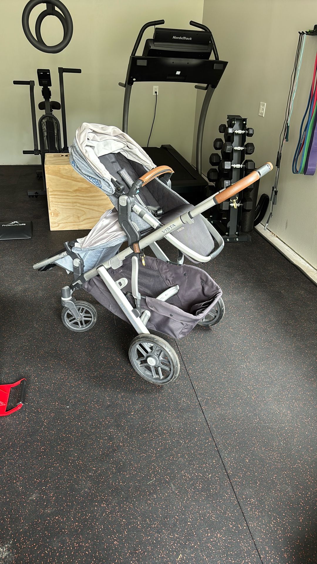 Double Uppa Baby Vista Stroller