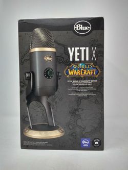 Blue Yeti X World of Warcraft Edition Professional Streaming USB Microphone