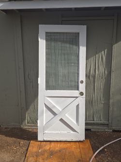 O.G. Farmhouse side entry door