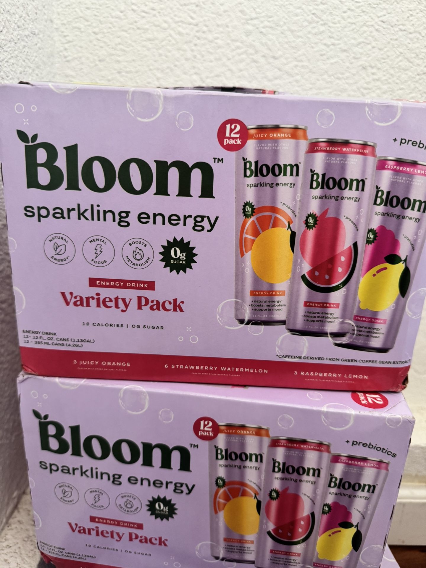 Bloom Sparkling Energy 