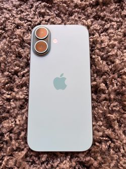 Like New Unlocked Apple 🍎 iPhone 16 (Teal) 128GB