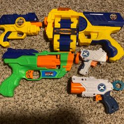 Bundle Of 5 Dart Blaster Guns